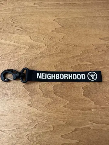 네이버후드 NEIGHBORHOOD 키링 스트랩 블랙