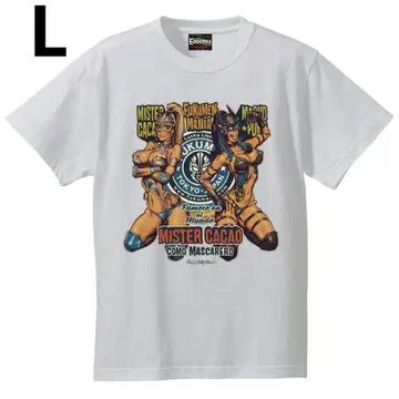 로킨제리빈 MISTER CACAO T-SHIRT L 화이트 정품