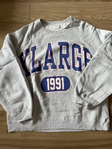 챔피언 XLARGE 1991 그레이 트레이너