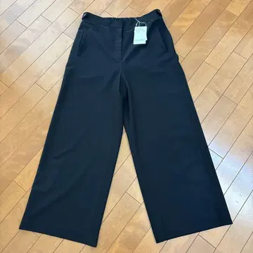 PINORE 블랙 와이드 팬츠 사이즈 42