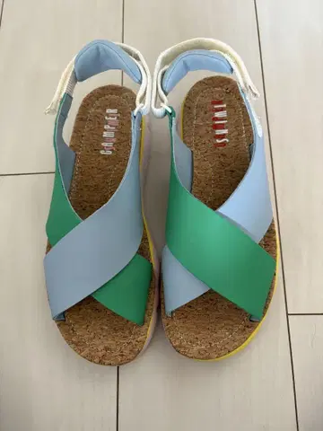 CAMPPER 캠퍼 크로스 스트랩 샌들 38(24cm)