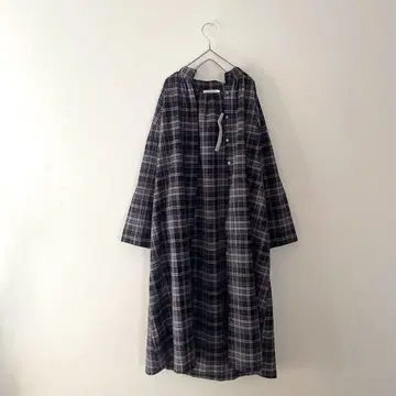 [미사용] SUN VALLEY 체크 셔츠 원피스