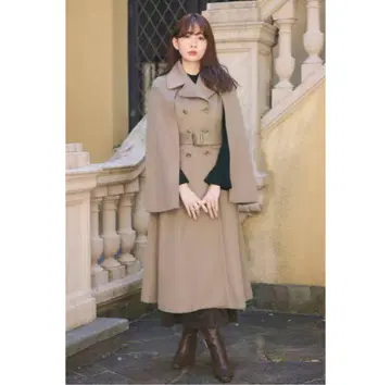 herlipto Mademoiselle 2Way Long Coat