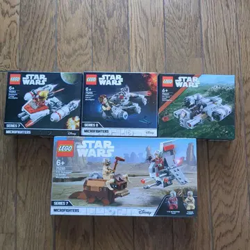 LEGO 스타워즈 마이크로파이터 4점 세트