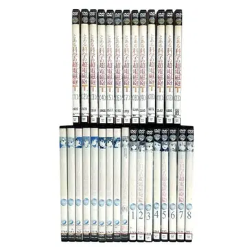 어떤 과학의 초전자포 1기~3기 + OVA DVD 전30권 세트