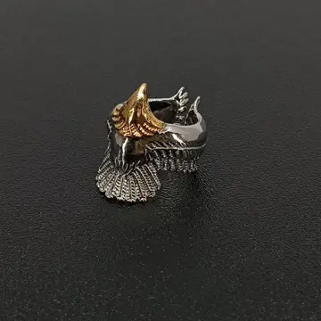 빈티지 실버 버드 링 호크 이글 반지 12호