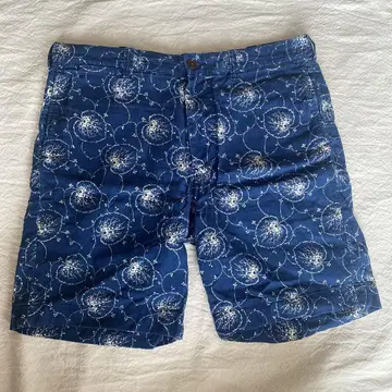 J.Crew 일본 전통 문양 쇼트 팬츠 34인치