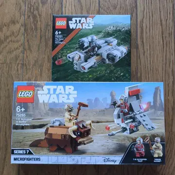 LEGO 스타 워즈 마이크로 파이터 2점 세트 미개봉 새상품