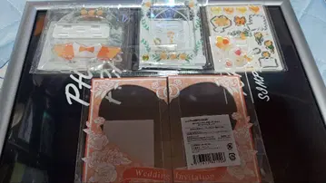 후쿠야 캐릭터 복권 가든 웨딩 오렌지 세트