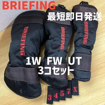 신품 브리핑 헤드 커버 블랙 1W FW UT 3개 세트