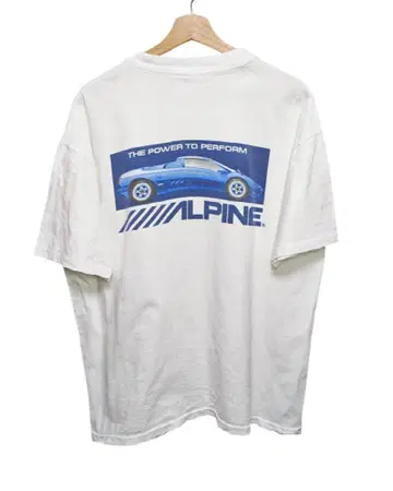 90s USA 제작 Hanes 알파인 x 람보르기니 프린트 티셔츠