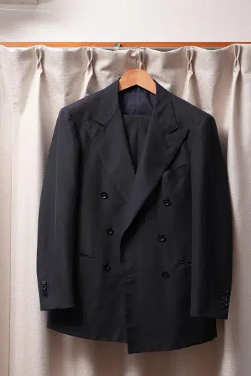 BEAMS F RING JACKET 제작 네이비 더블 46