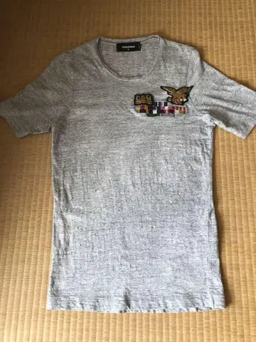 DSQUARED2 손상 가공 반팔 티셔츠