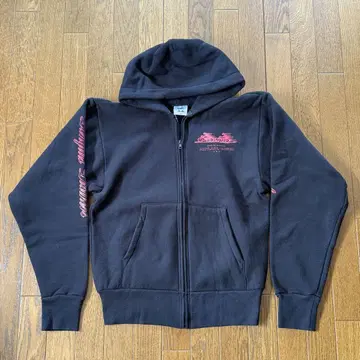 Langlitz Leathers 랭글리츠 레더 후드티 블랙