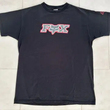 1990년대 미국산 FOX RACING 싱 티셔츠