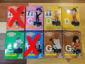 제일복권 드래곤볼 ASSEMBLE COLLECTION 6종 세트