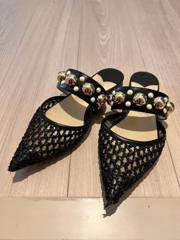 Jimmy Choo 플랫 펌프스 38