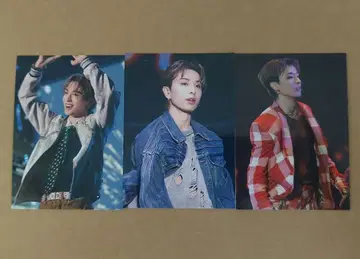 FANTASTICS 김무현 콜라보 카페 포토 카드 3장 세트
