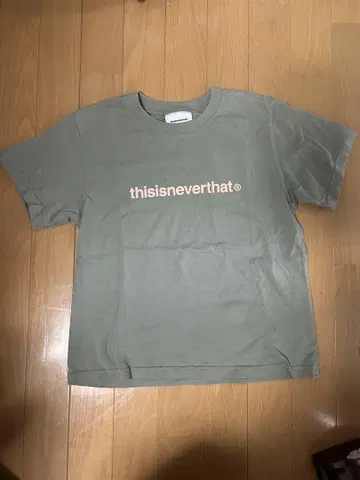 thisisneverthat 반팔 티셔츠 올리브 그린