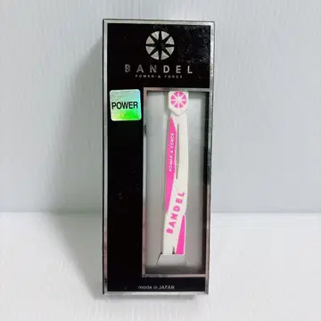 BANDEL 크로스 발찌 (화이트 x 핑크) M 사이즈 23.0cm