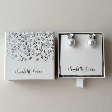 elizabeth bower Duet Stud 귀찌 실버
