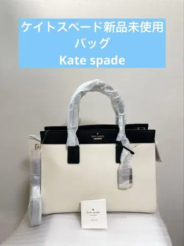 미사용 새상품, kate spade 토트백 화이트/블랙