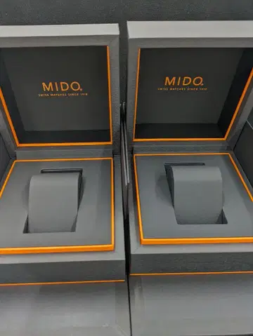 [새상품, 미사용] MIDO 손목시계용 박스 2세트