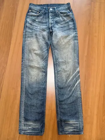Levi's 501-01 빈티지 가공 스트레이트 데님 W28