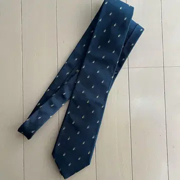 폴 스미스 네이비 토끼 무늬 넥타이