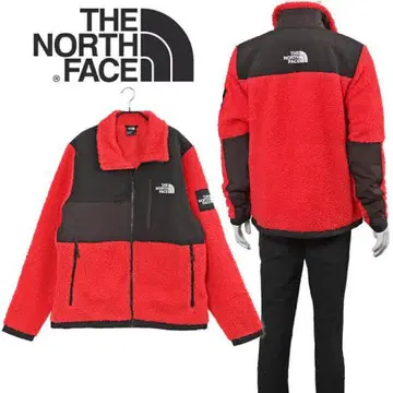 THE NORTH FACE 플리스 재킷 레드/블랙