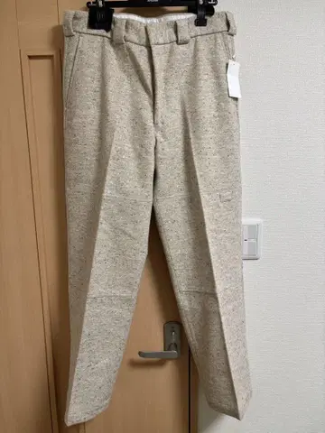 내추럴 울 테이퍼드 슬랙스 UNITED ARROWS & SONS