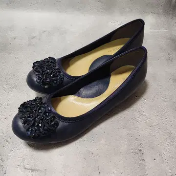 velikoko 로우힐 펌프스 23.5cm 네이비