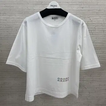 PICONE 화이트 티셔츠 사이즈 LL