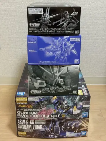 HG MG RG 프라모델 세트