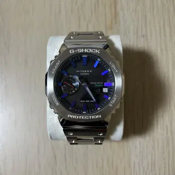 G-SHOCK 터프 솔라 블랙/실버/블루