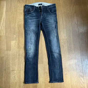 Armani Jeans 스키니 데님 다크 블루