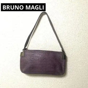 브루노 마리 BRUNO MAGLI 원숄더 백 퍼플