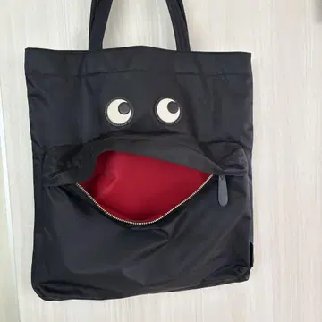 ANYA HINDMARCH 토트백 아이즈 눈 블랙 미사용