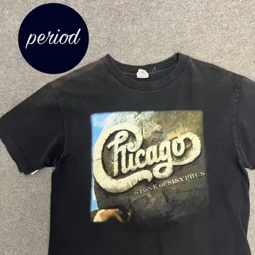P2294 Chicago STONE OF SISYPHUS 밴드 T셔츠