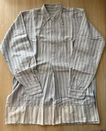 1950s VINTAGE 프랑스 구제 의류 그랑파 셔츠