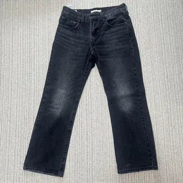 Levi's 다크 그레이 플레어 팬츠