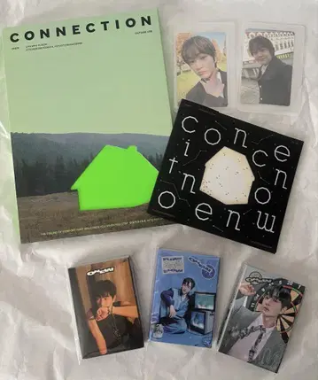 ONEW 온유 미니 앨범 FLOW와 CONNECTION 세트 2개