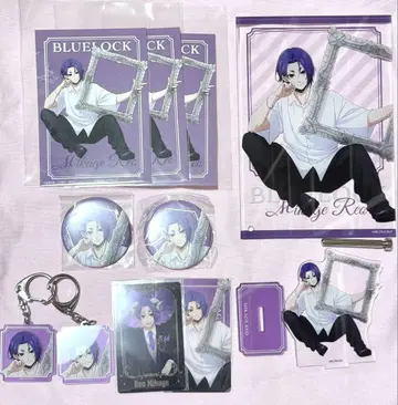 블루 록 미카게 레오 THE 캐릭터 Frame ver. 캔뱃지