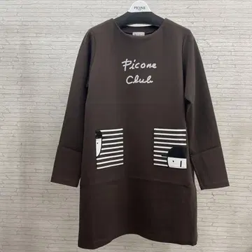 PICONE 브라운 튜닉 사이즈 M