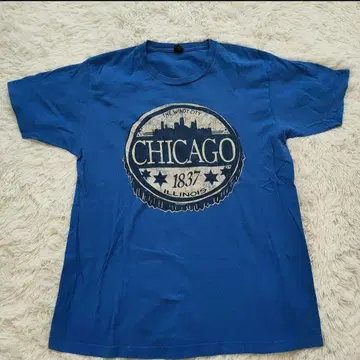 TULTEX  1837 CHICAGO 로고 T셔츠
