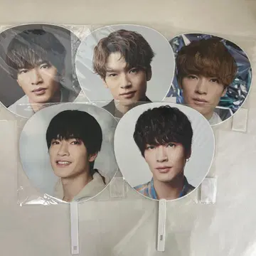 스노우맨 후카자와 타츠야 부채 5개 세트