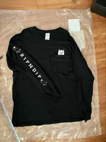 RIPNDIP 블랙 장소 컷소 L