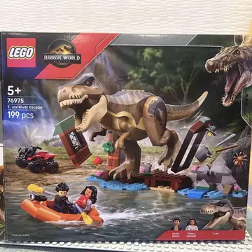레고 (LEGO) 쥬라기 월드 T-렉스 강변 탈출 76975