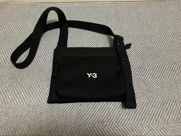 Y-3 블랙 숄더백 사코슈