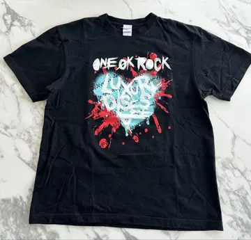 ONE OK ROCK 원오크락 2023 T셔츠 밴T 남성용 L 블랙